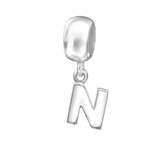 Silver Bead with Hanging 