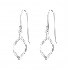 Twisted Wire Sterling Silver Earrings