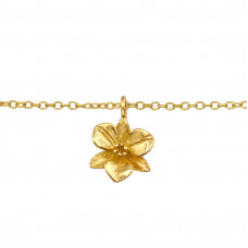 Flower Sterling Silver Bracelet