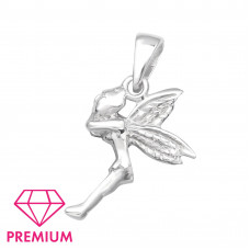 Children's Silver Fairly Lady Pendant