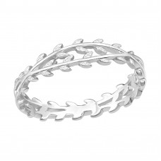 Leaf Sterling Silver Ring