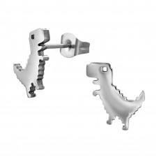 Dinosaur Stainless Steel Ear Studs